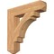 Ekena Millwork Merced Craftsman Smooth Bracket, Western Red Cedar, 5 1/2"W x 28"D x 28"H BKT06X28X28MRC04SWR - alternate 1